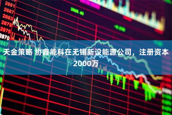 天金策略 协鑫能科在无锡新设能源公司，注册资本2000万